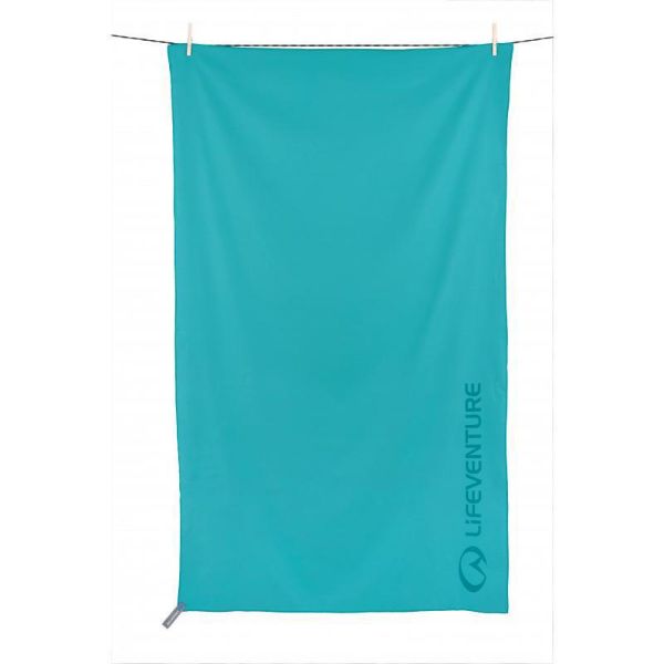 Lifeventure Återvunnen SoftFibre Trek Handduk Teal